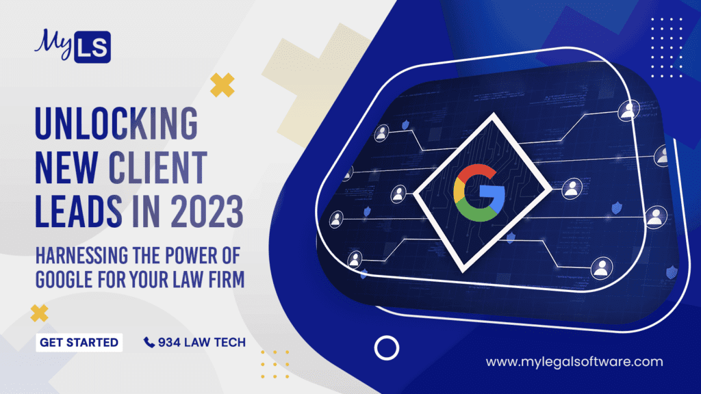 Law firm leads with google