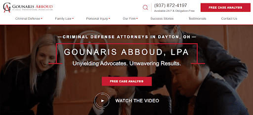 Gounaris Abboud, LPA - Committed Criminal Defense Attorneys in Dayton, OH.