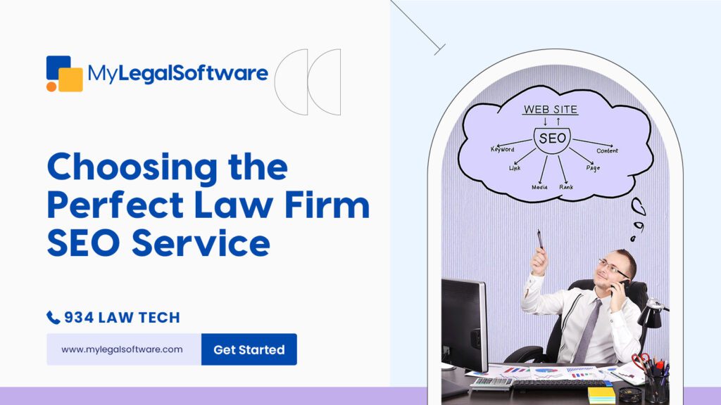 Blog Cover image Choosing the Perfect Law Firm SEO Service