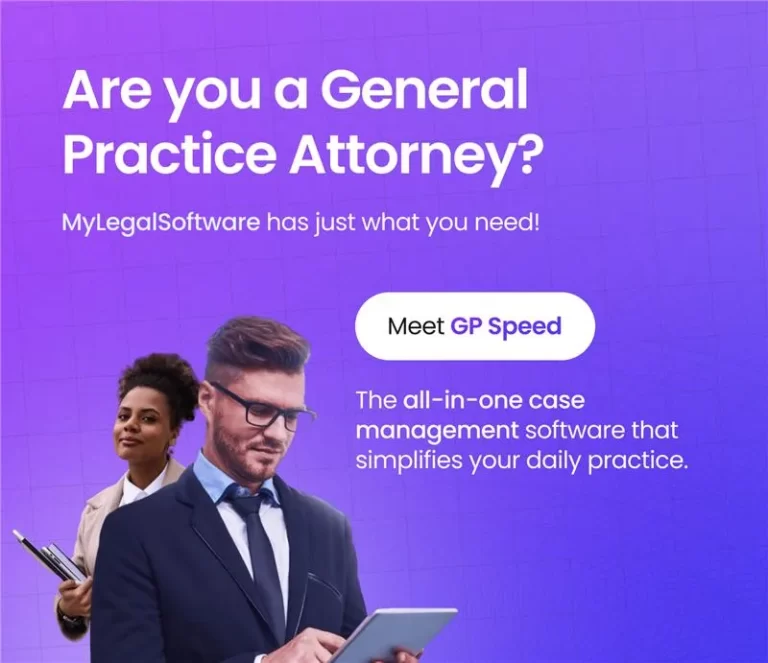 My Legal Software GP Speed