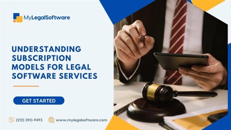 Subscription Models for Legal Software