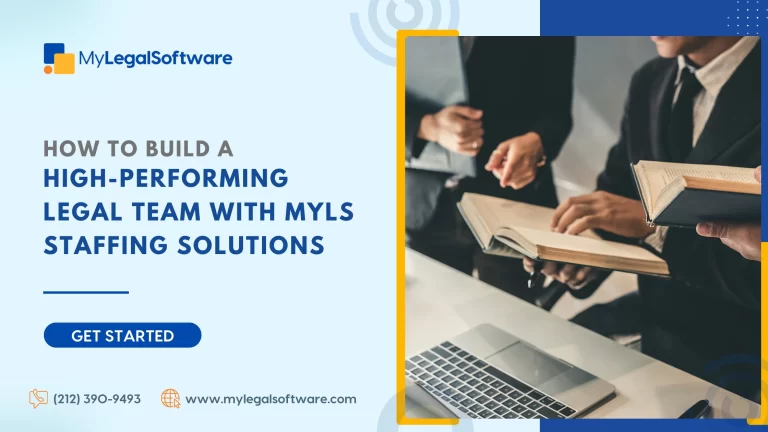 High-Performing Legal Team with MyLS Staffing Solutions