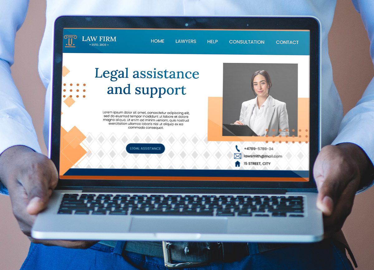 Immigration Law Firm Website Design UI/UX Friendly