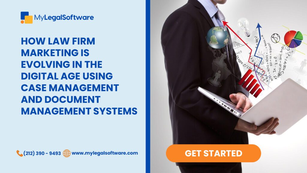 Law firm marketing, case management software, document management software