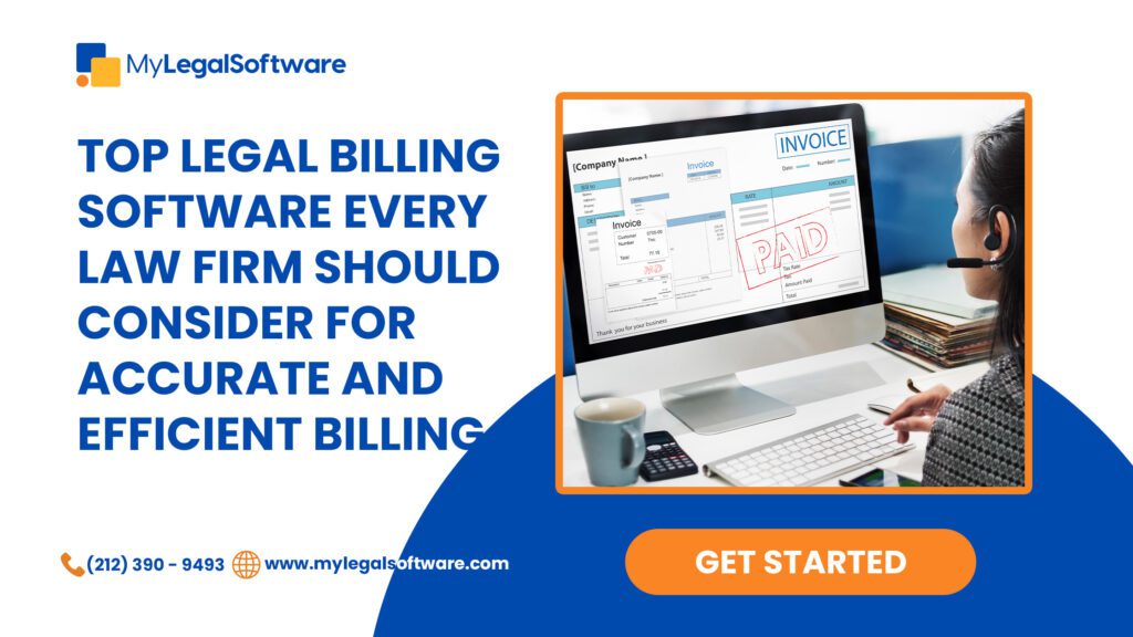 Legal billing software, law firm billing, case management software