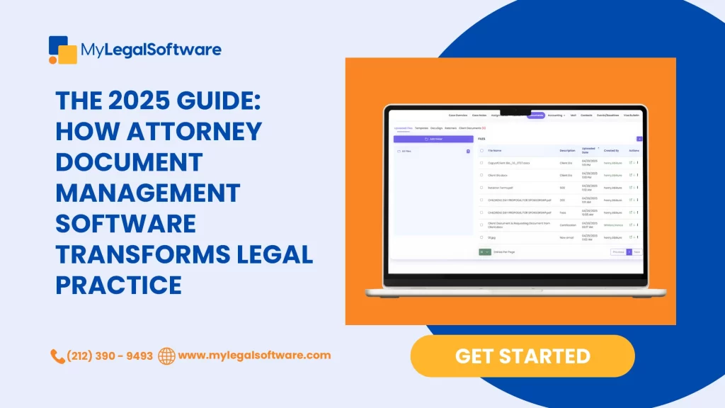Attorney Document Management Software