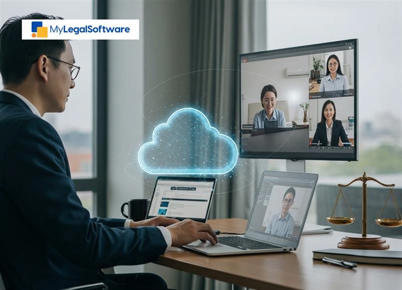 Law firm workers can enjoy real-time cloud collaboration with MyLegalSoftware.