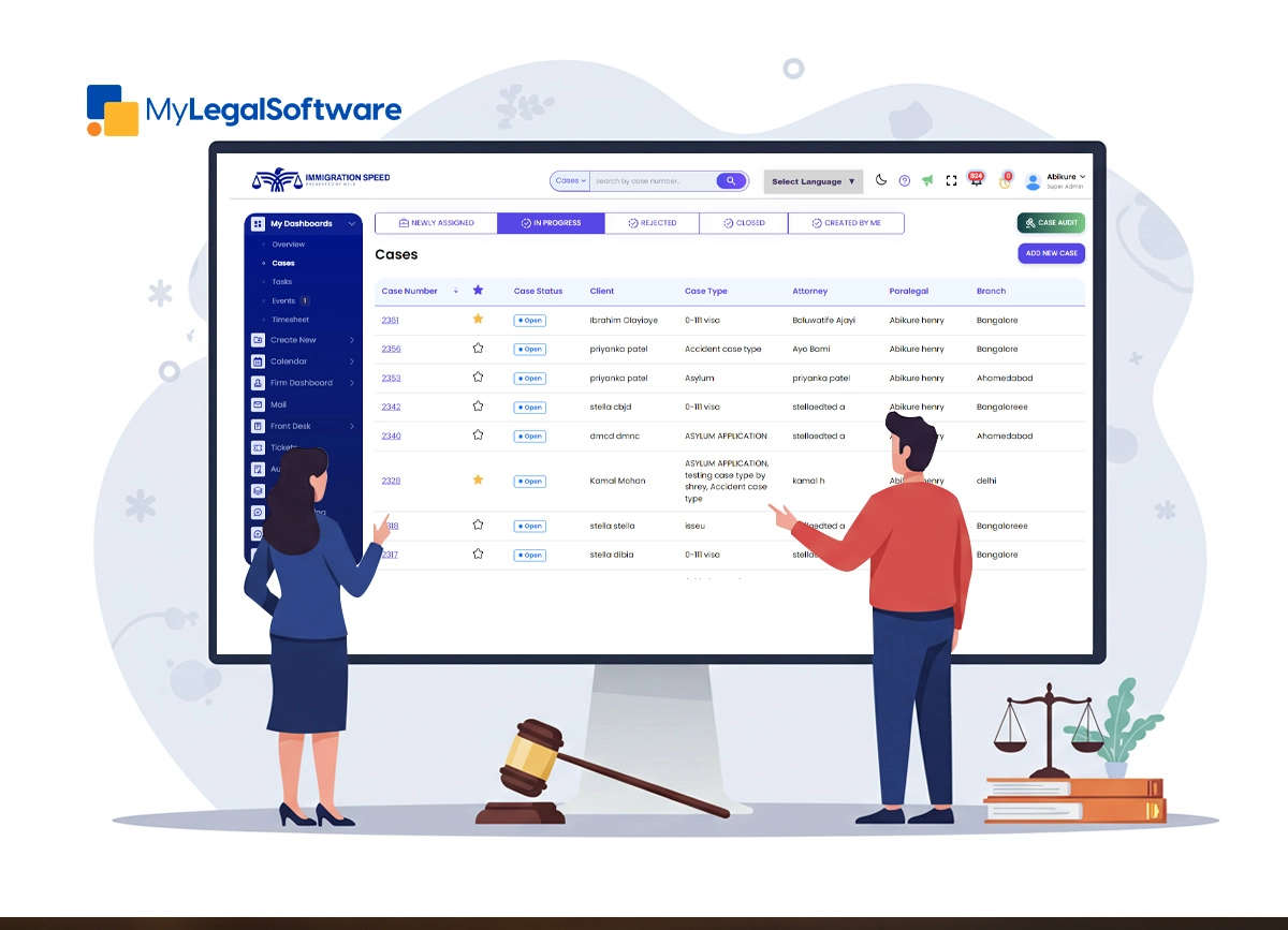 Transform your practice with organized case management that clients trust.