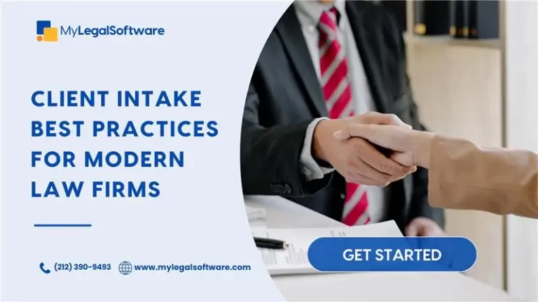 client intake best practices for modern law firms