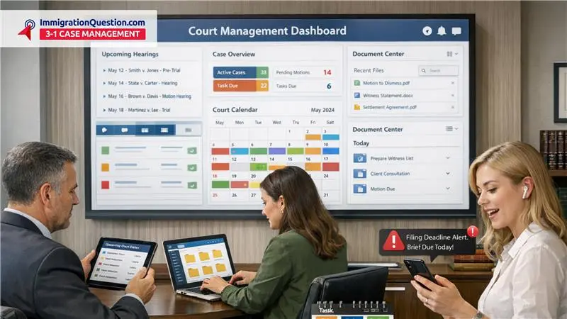 A smarter law firm starts with one connected system: where schedules, documents, and deadlines come together in real time.