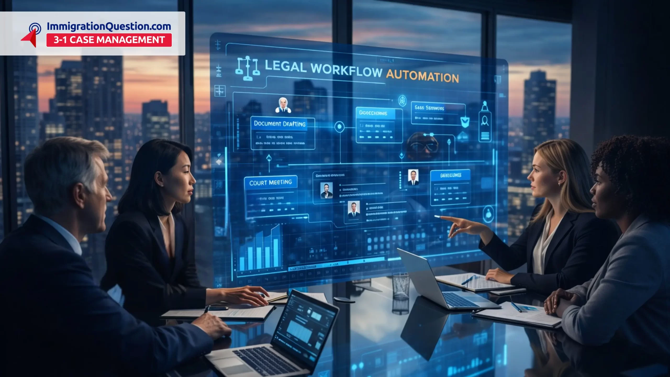Legal workflow boosts law firm efficiency with easy live collaboration.